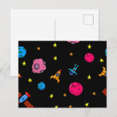 宇宙型 ポストカード (正面/裏面)