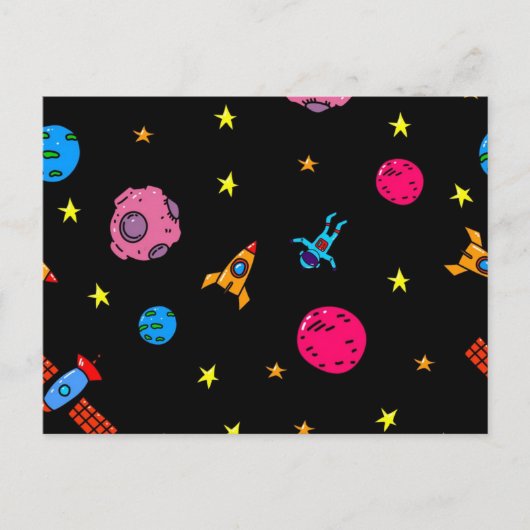 宇宙型 ポストカード (正面)