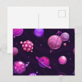 宇宙型 ポストカード (正面/裏面)