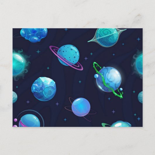 宇宙型 ポストカード (正面)