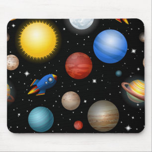 宇宙型 マウスパッド