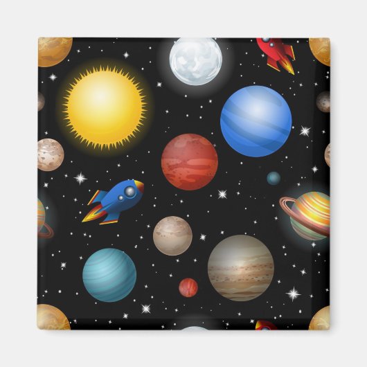 宇宙型 マグネット (正面)