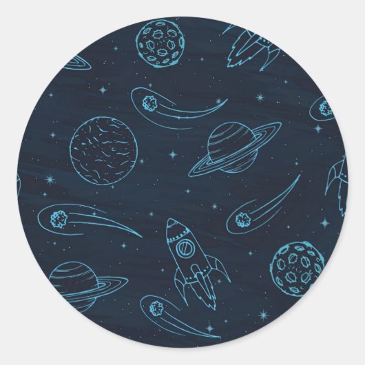 宇宙型 ラウンドシール (正面)