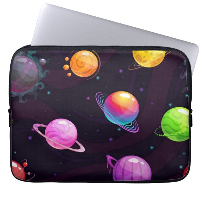 宇宙型 ラップトップスリーブ (正面)