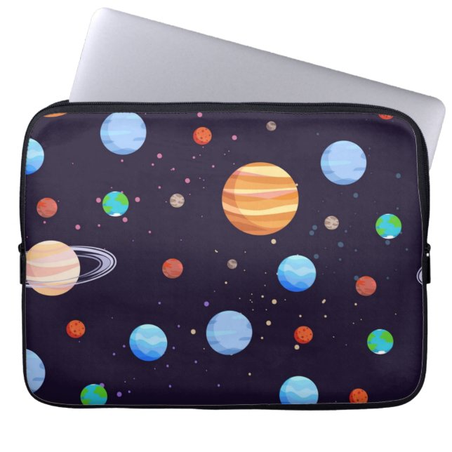 宇宙型 ラップトップスリーブ (正面)