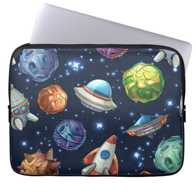 宇宙型 ラップトップスリーブ (正面)