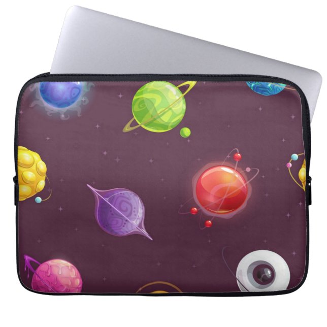 宇宙型 ラップトップスリーブ (正面)