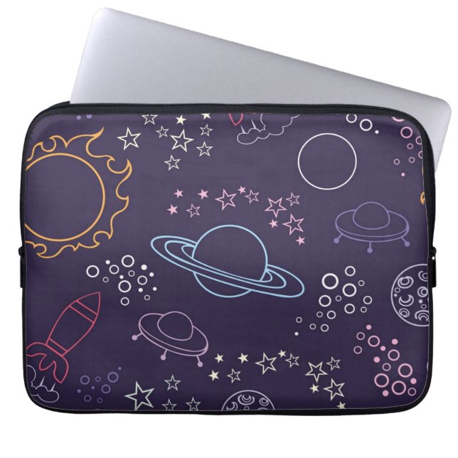 宇宙型 ラップトップスリーブ (正面)