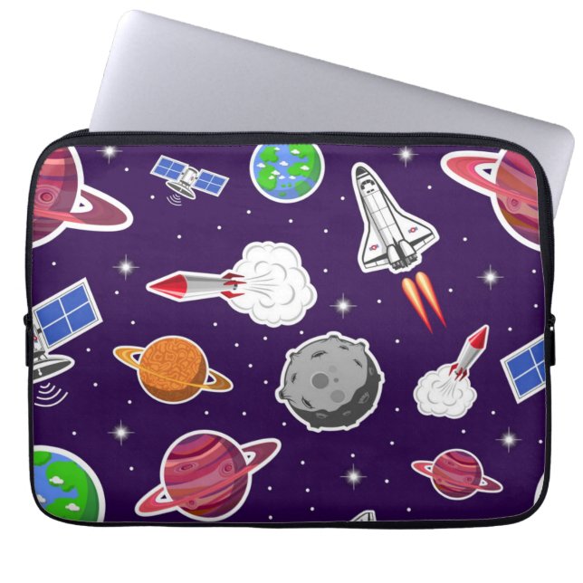 宇宙型 ラップトップスリーブ (正面)