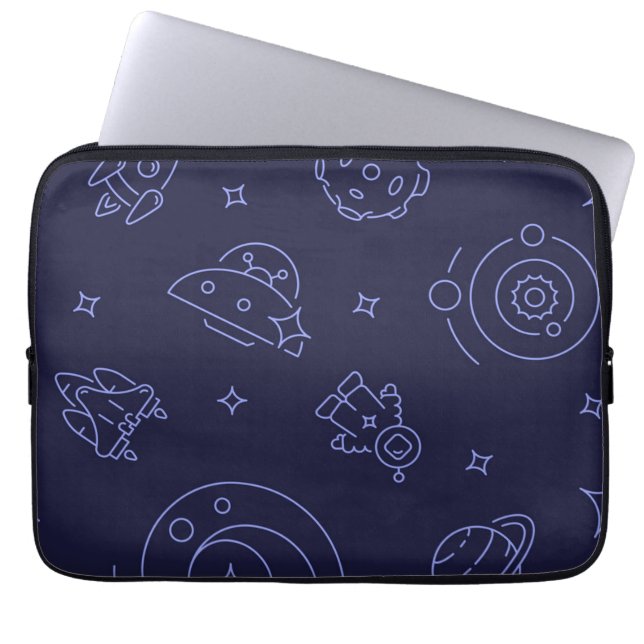 宇宙型 ラップトップスリーブ (正面)