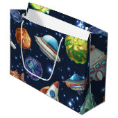 宇宙型 ラージペーパーバッグ (正面アングル)