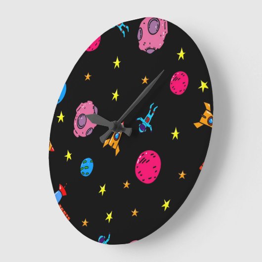 宇宙型 ラージ壁時計 (傾斜)