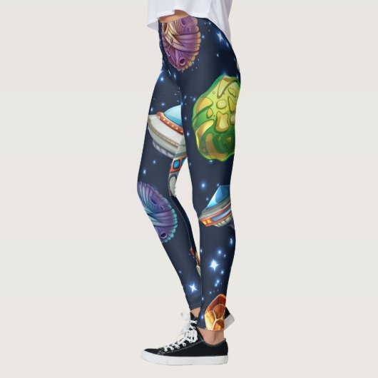 宇宙型 レギンス (左)