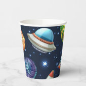 宇宙型 紙コップ (左)