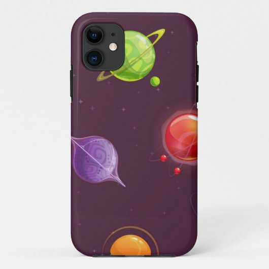 宇宙型 Case-Mate iPhoneケース (裏面)