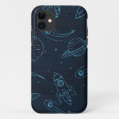 宇宙型 Case-Mate iPhoneケース (裏面)