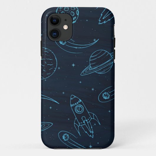 宇宙型 Case-Mate iPhoneケース (裏面)