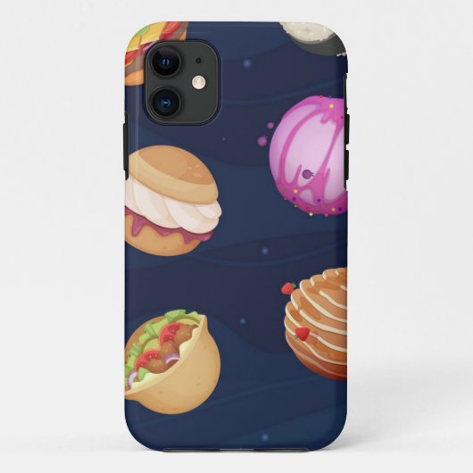 宇宙型 Case-Mate iPhoneケース (裏面)