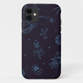 宇宙型 Case-Mate iPhoneケース (裏面)