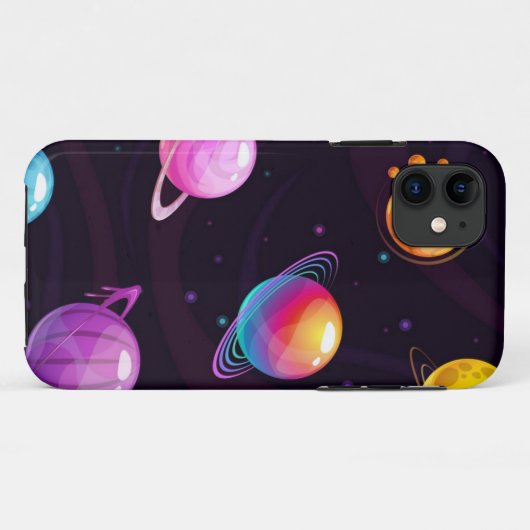 宇宙型 Case-Mate iPhoneケース (裏面(横))