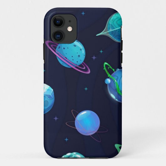 宇宙型 Case-Mate iPhoneケース (裏面)