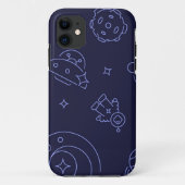 宇宙型 Case-Mate iPhoneケース (裏面)