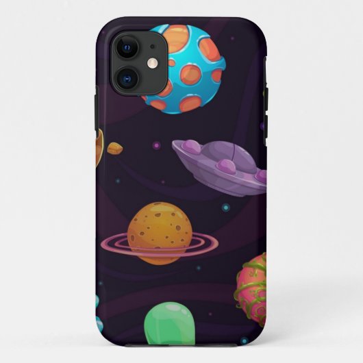 宇宙型 Case-Mate iPhoneケース (裏面)