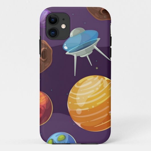 宇宙型 Case-Mate iPhoneケース (裏面)