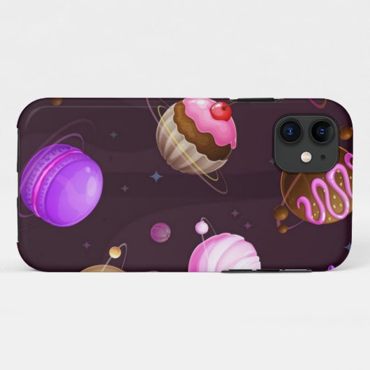 宇宙型 Case-Mate iPhoneケース (裏面(横))