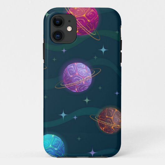 宇宙型 Case-Mate iPhoneケース (裏面)