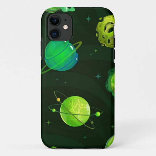 宇宙型 Case-Mate iPhoneケース (裏面)