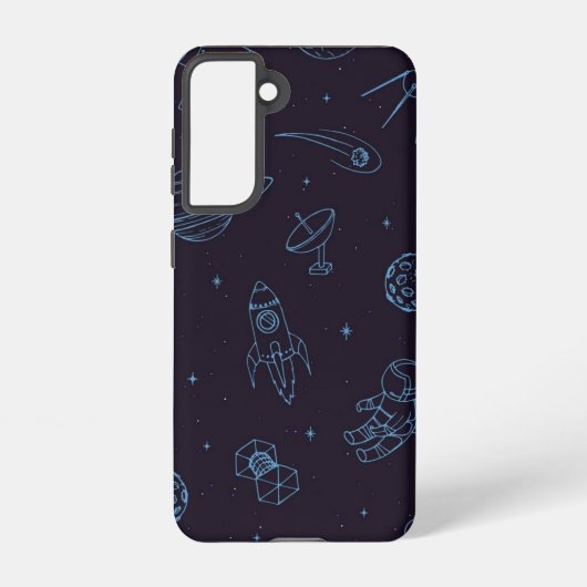 宇宙型 SAMSUNG GALAXYケース (裏面)