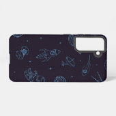 宇宙型 SAMSUNG GALAXYケース (裏面横)
