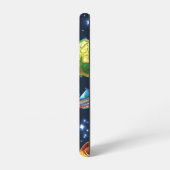 宇宙型 SAMSUNG GALAXYケース (左側面)