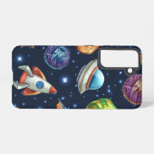 宇宙型 SAMSUNG GALAXYケース (裏面横)