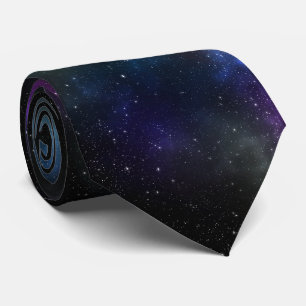 宇宙塵数々のの星野 ネクタイ