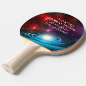 宇宙塵数々のの星野 卓球ラケット (正面アングル)