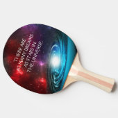 宇宙塵数々のの星野 卓球ラケット (横)