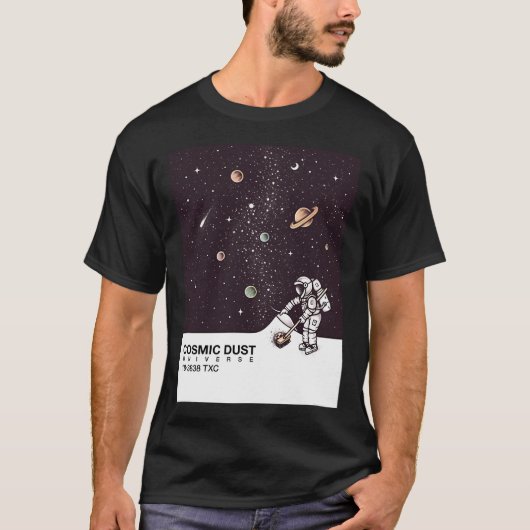 宇宙塵 Tシャツ (正面)