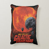 宇宙墓地スカルハロウィン銀河系オブホラー アクセントクッション (裏面(縦))