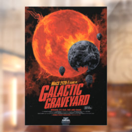 宇宙墓地スカルハロウィン銀河系オブホラー ウィンドウサイン