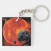 宇宙墓地スカルハロウィン銀河系オブホラー キーホルダー (裏面)