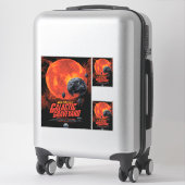宇宙墓地スカルハロウィン銀河系オブホラー シール (スーツケース)