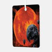 宇宙墓地スカルハロウィン銀河系オブホラー メタルオーナメント (正面左)