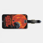 宇宙墓地スカルハロウィン銀河系オブホラー ラゲッジタグ (裏面横)