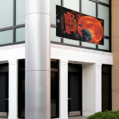 宇宙墓地スカルハロウィン銀河系オブホラー 横断幕 (ビルの外側)