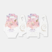 宇宙外惑星ピンクの女の子の誕生日 フェイバーボックス (折り畳みなし)