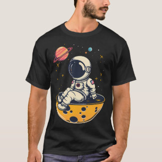 宇宙夢宇宙飛行士の冒険宇宙探検家 Tシャツ