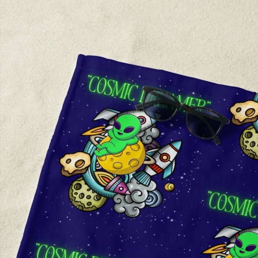 宇宙夢想家 ビーチタオル (インサイチュ)