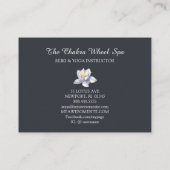 *~*宇宙天のチャクラシンボルコスモスロータス 名刺 (裏面)